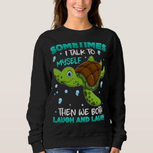 Camiseta Às Vezes Eu Falo Comigo Nós Rimos E Rimos