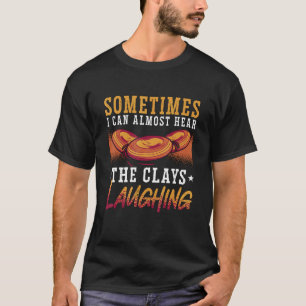 Camiseta Às vezes eu quase posso atirar armadilhas de pombo