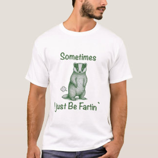 Camiseta Às vezes eu só estou soltando pum o gambá