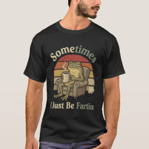Camiseta Às vezes eu só estou soltando um meme engraçado de