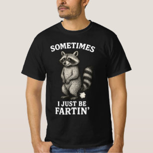 Camiseta Às vezes eu sou só um Guaxinim Pum 