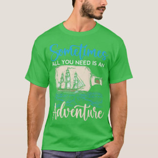 Camiseta Às Vezes, Tudo O Que Você Precisa É De Uma Coluna