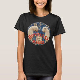 Camiseta As Viagens Europeias do Coelho Sem Ossos
