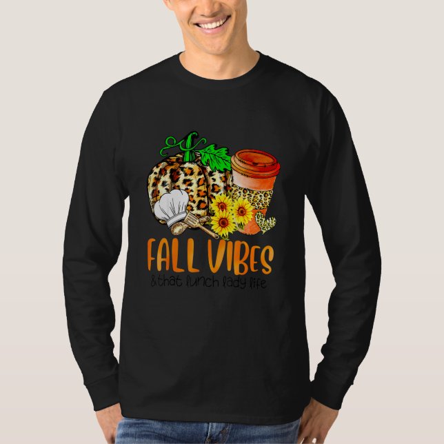 Camiseta As Víblias E A Pumpkin Da Vida De Almoço (Frente)
