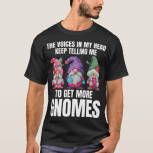 Camiseta As Vozes Na Minha Cabeça Continuam Me Dizendo Para