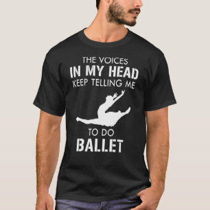 Camiseta As Vozes Na Minha Cabeça Continuam Me Dizendo Para