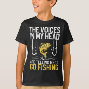 Camiseta As Vozes Na Minha Cabeça Estão Me Dizendo Para Ir