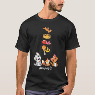 Camiseta Asa de Frango Asa de Frango Cachorro Quente & Mort