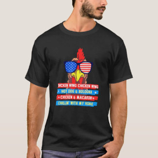Camiseta Asa De Frango Cozida Hot Dog E Bolonha