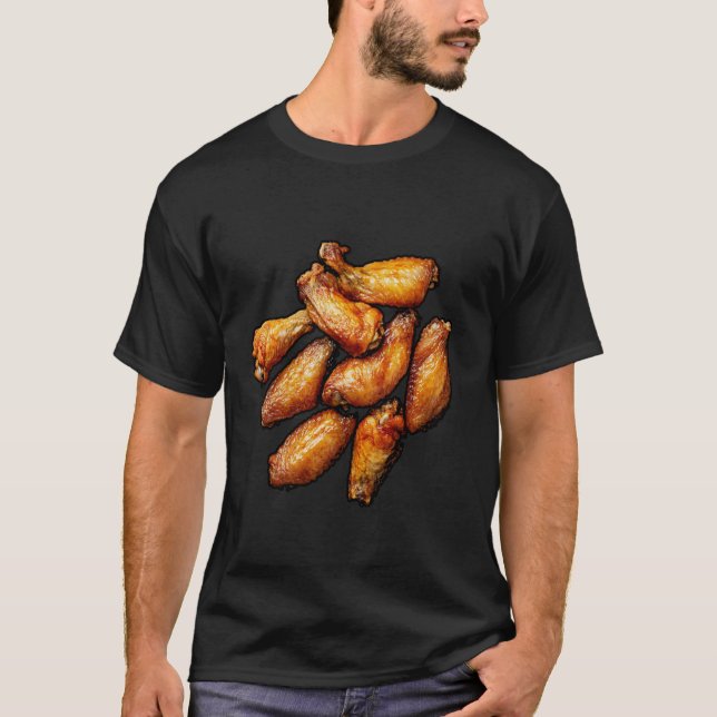 Camiseta Asa de Frango Engraçada (Frente)