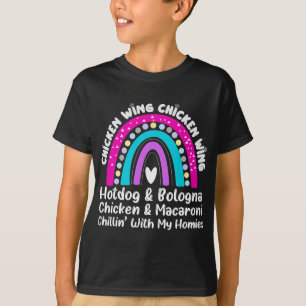 Camiseta Asa de Frango Viral Asa de Frango Hot Dog Bologna