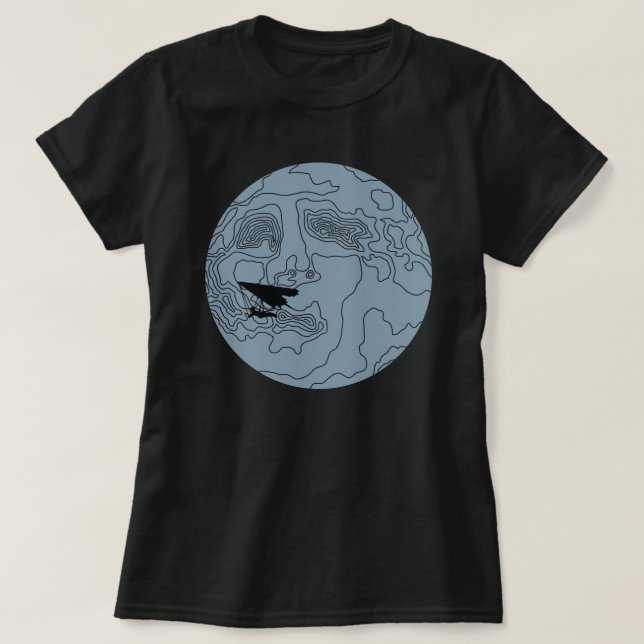 Camiseta asa-delta (Frente do Design)