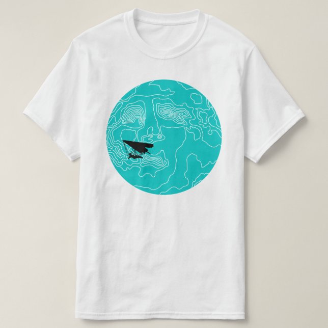 Camiseta asa-delta (Frente do Design)