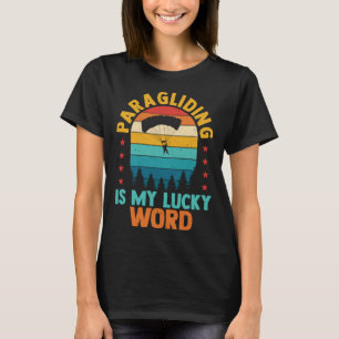 Camiseta Asa Delta É Minha Palavra da Sorte Asa Delta Para