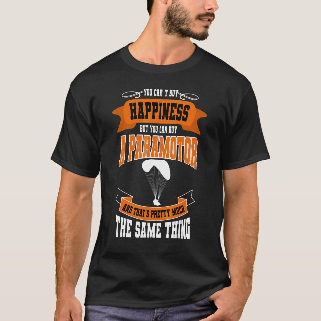 Camiseta Asa Delta Paramotor Pára-Quedas Asa Delta Paracaid (Frente)