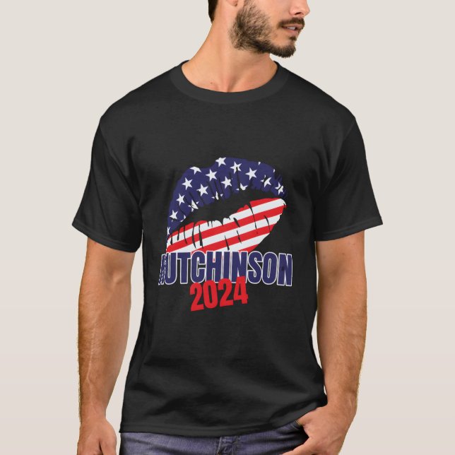 Camiseta Asa Hutchinson Para O Presidente 2024 (Frente)
