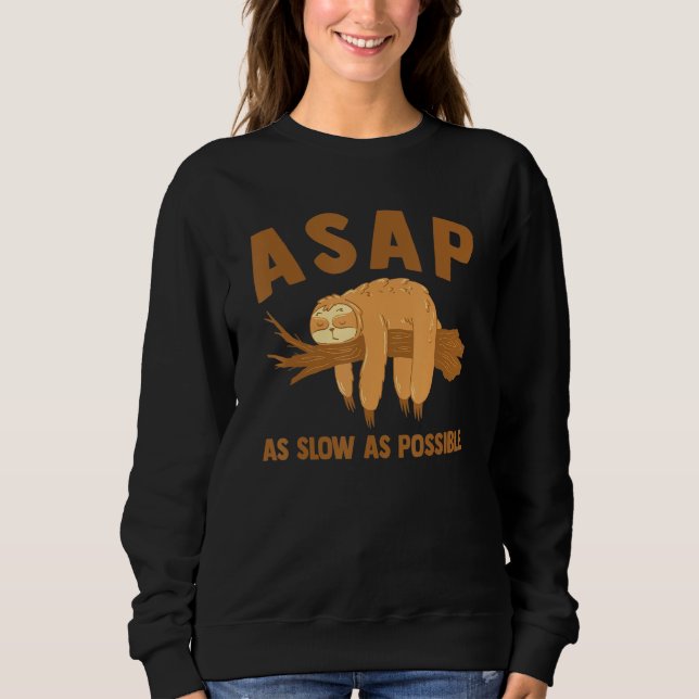 Camiseta ASAP O Mais Lento Possível Lentidão (Frente)