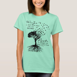 Camiseta asas 72Marketing & raizes em Seafoam