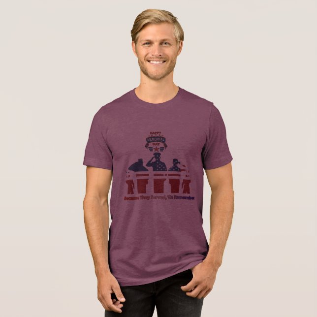 Camiseta Asas da lembrança grená (Frente Completa)