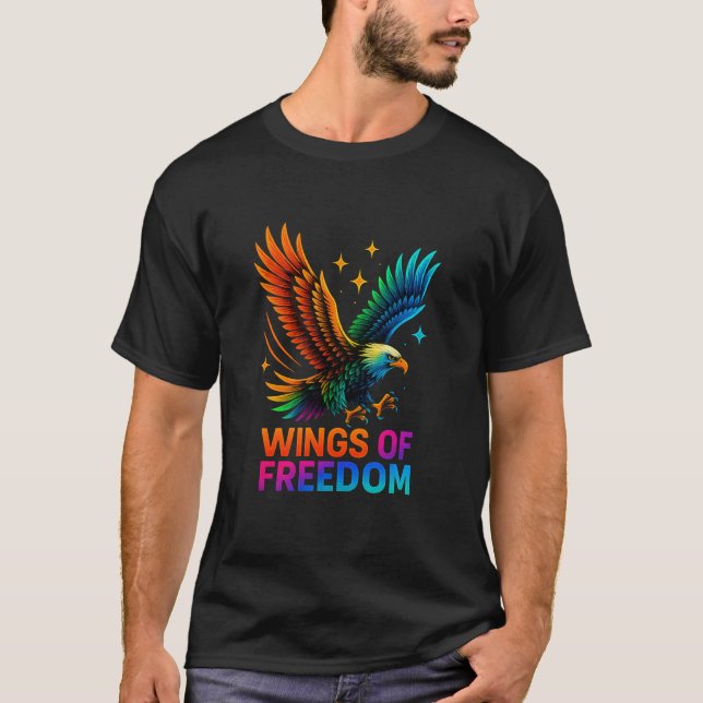 Camiseta Asas da Liberdade (Frente)