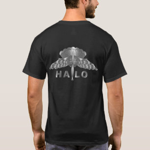 Camiseta Asas de alta altitude de baixa abertura (HALO)