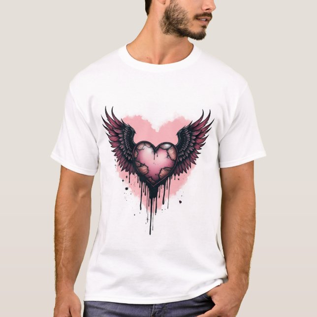 Camiseta asas de amor (Frente)