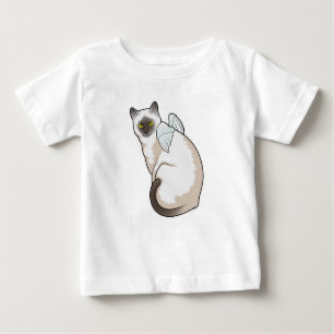 Camiseta Asas de anjo de gato