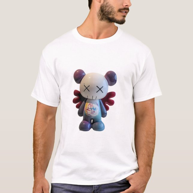 Camiseta Asas de anjo do Kaws (Frente)