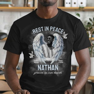 Camiseta Asas de Anjo Modernas Foto Memorial