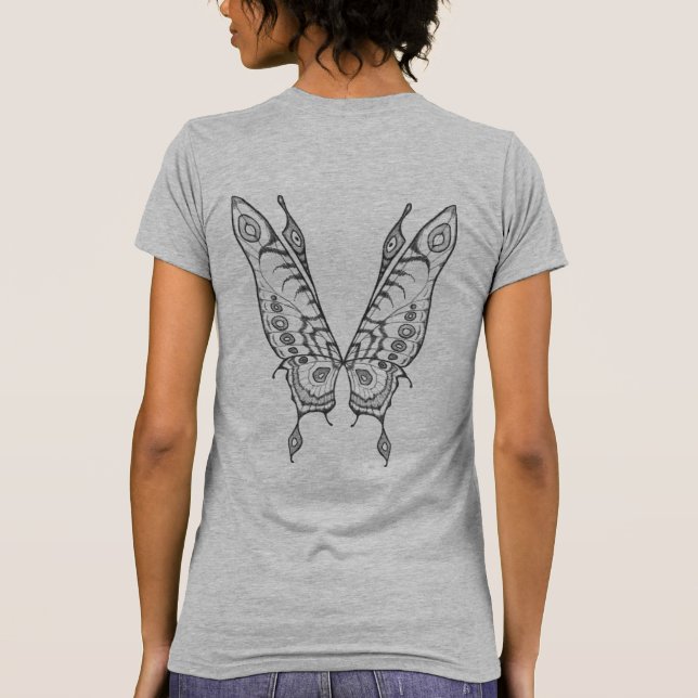 Camiseta Asas de fada (Verso)