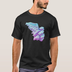 Camiseta Asas de Frango com Estética Sonhadora Vaporwave