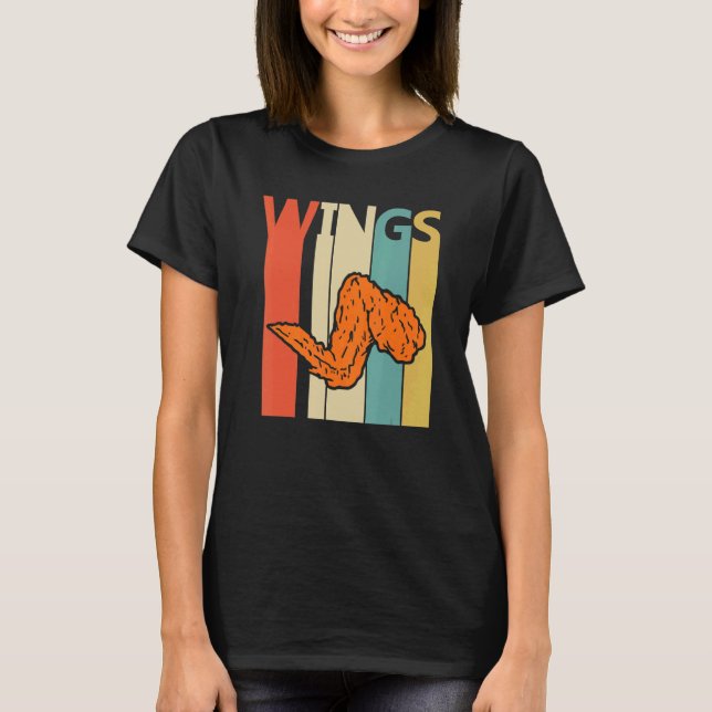 Camiseta Asas de Frango Fritas (Frente)