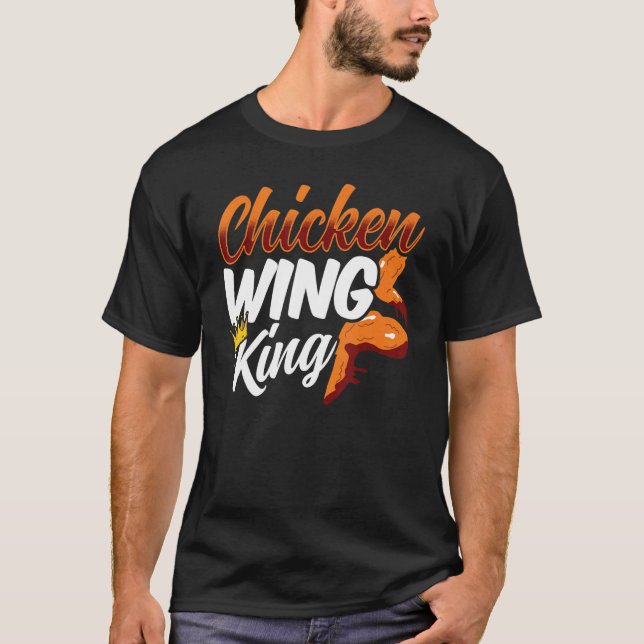 Camiseta Asas de Frango Rei Asas de Frango  Frango Frito (Frente)