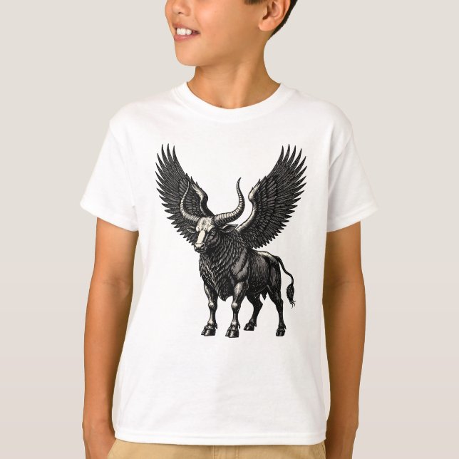 Camiseta Asas de Haagenti de Domínio Infernal (Frente)