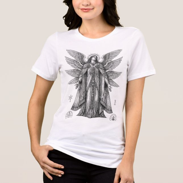 Camiseta Asas de Luz Eterna (Frente)