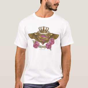 Camiseta Asas do ouro de Supergirl