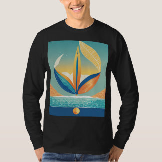 Camiseta Asas Flutuantes: Padrões de Asas de Borboleta Artí