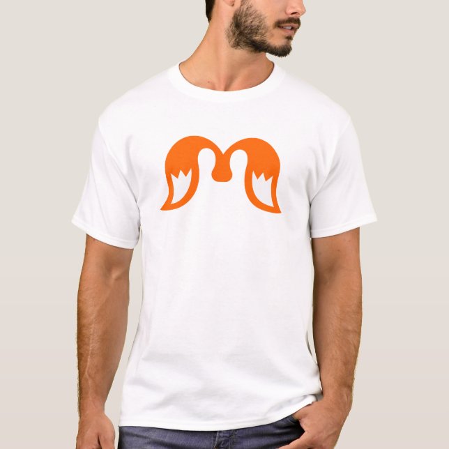 Camiseta Asas Gradiente Ígneo Letra M (Frente)