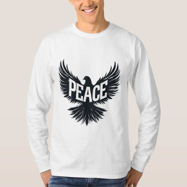 Camiseta Asas Pacíficas: Porta Inspiradora (Frente)