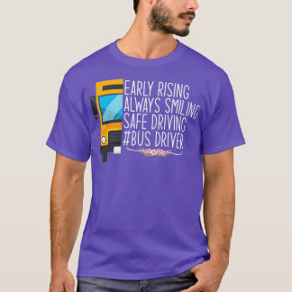 Camiseta Ascensão Antecipada Sempre Sorrindo Para Conduzir