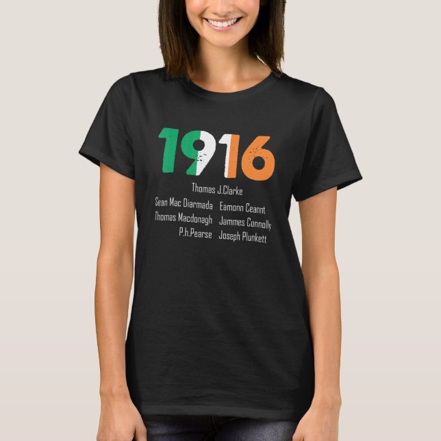 Camiseta Ascensão da Irlanda Centenário 1916 Rebelli Irland (Frente)