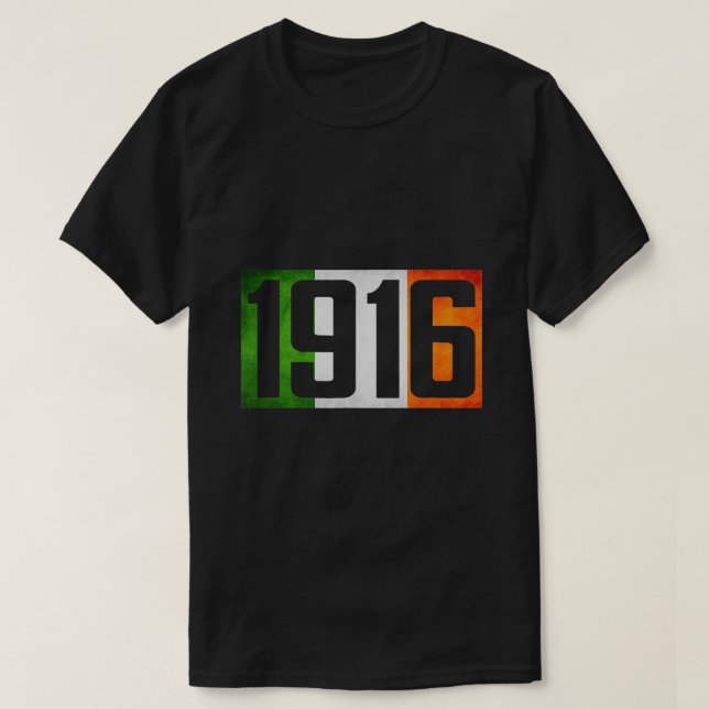 Camiseta Ascensão da Irlanda de 1916 Bandeira da Rebelião d (Frente do Design)