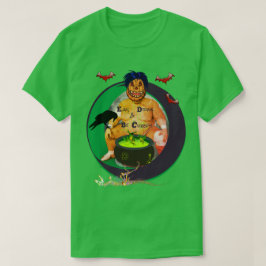 Camiseta Ascensão de cabelo verde