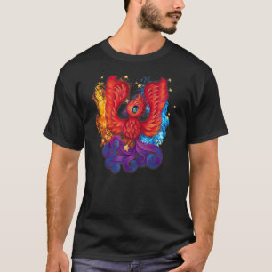 Camiseta Ascensão de pássaros-de-vidro bonitinho, Crianças