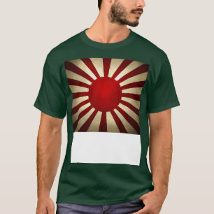 Camiseta Ascensão de Sinalizador Imperial do Japão Enfrenta