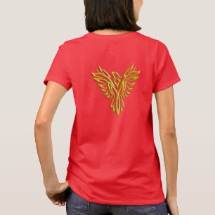 Camiseta Ascensão dourada de Phoenix