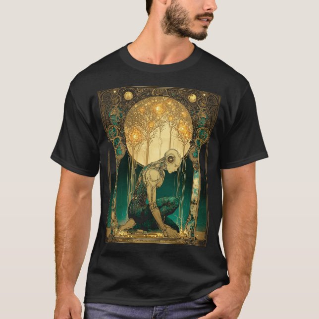 Camiseta Ascensão Luminosa (Frente)