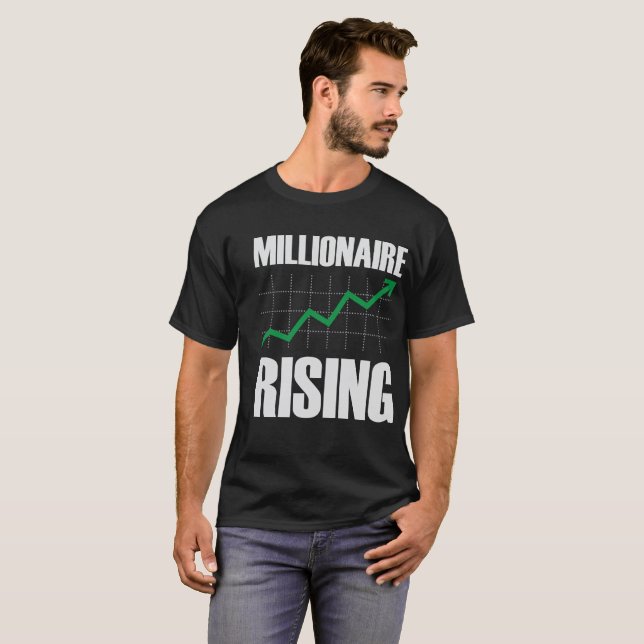 Camiseta Ascensão Milionária-Homens (Frente Completa)