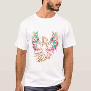 Camiseta "Ascensão Phoenix Grafite"