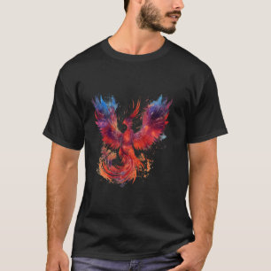 Camiseta Ascensão Phoenix Rejuvenescimento de Aves Míticas